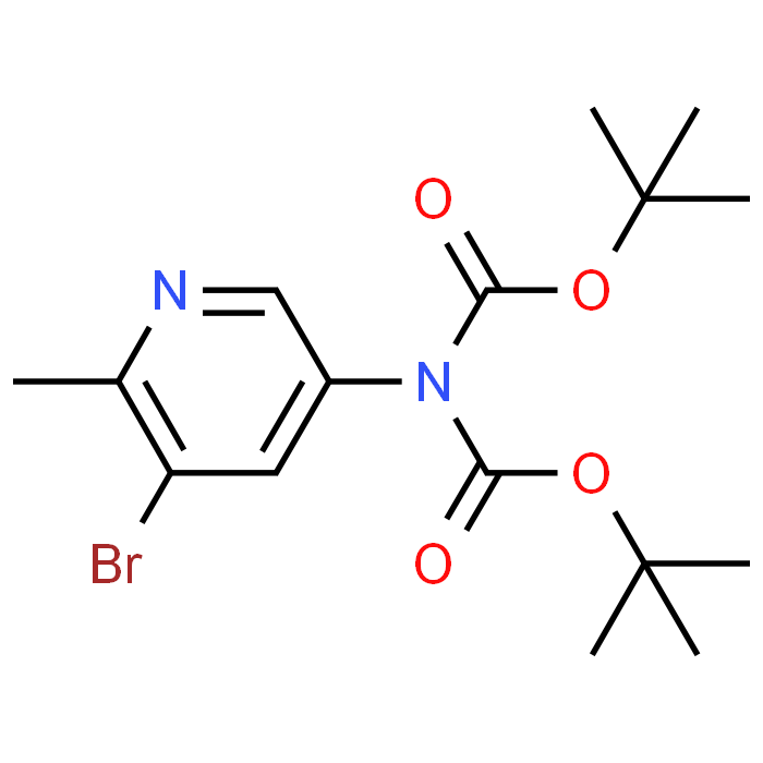 tert-Butyl (5-bromo-6-methylpyridin-3-yl)(tert-butoxycarbonyl)carbamate