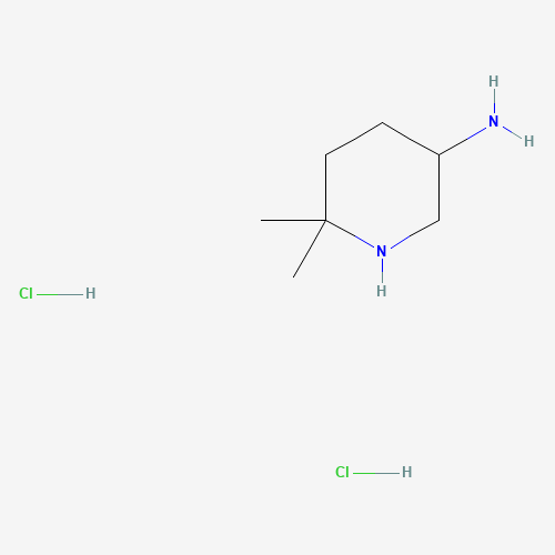 6,6-Dimethylpiperidin-3-amine dihydrochloride