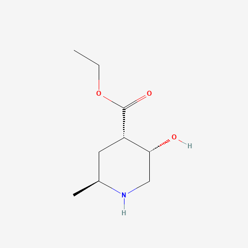 rel-Ethyl (2R,5S)-5-hydroxy-2-methylpiperidine-4-carboxylate