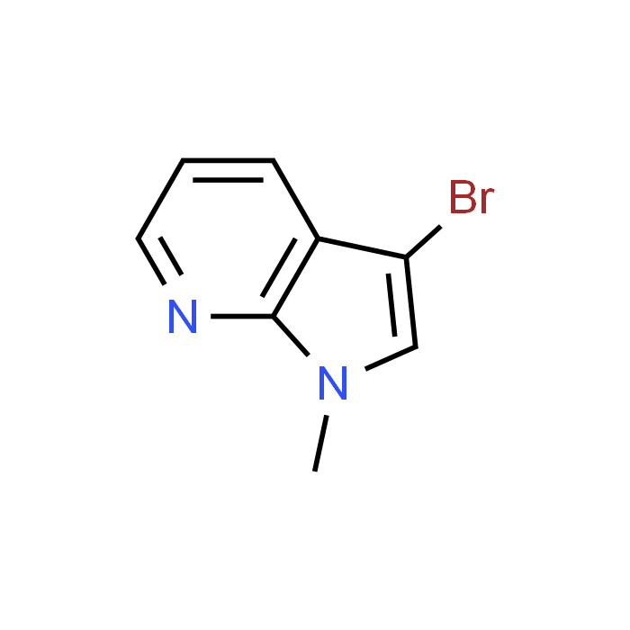 3-Bromo-1-methyl-1H-pyrrolo[2,3-b]pyridine