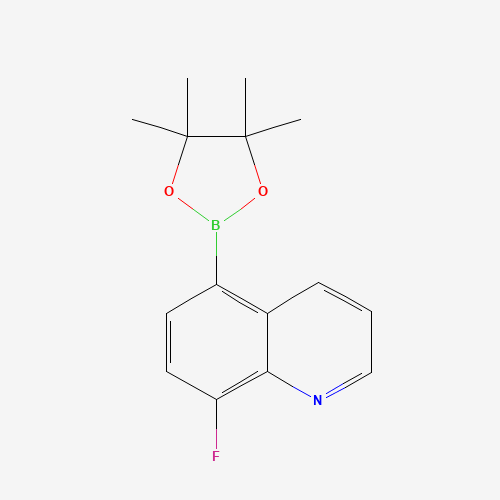8-Fluoro-5-(4,4,5,5-tetramethyl-1,3,2-dioxaborolan-2-yl)quinoline