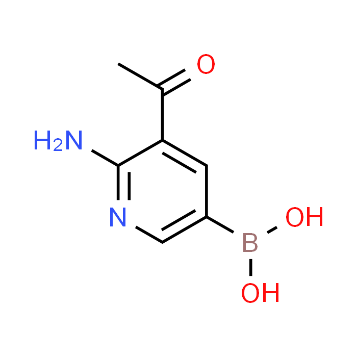 (5-Acetyl-6-aminopyridin-3-yl)boronic acid