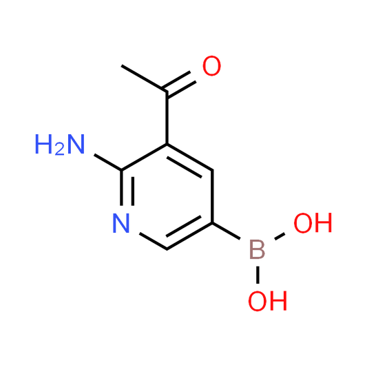 (5-Acetyl-6-aminopyridin-3-yl)boronic acid