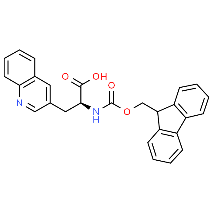 (2S)-2-([(9H-fluoren-9-ylmethoxy)carbonyl]amino)-3-(quinolin-3-yl)propanoic acid