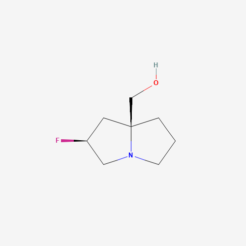 ((2S,7aS)-2-Fluorotetrahydro-1H-pyrrolizin-7a(5H)-yl)methanol