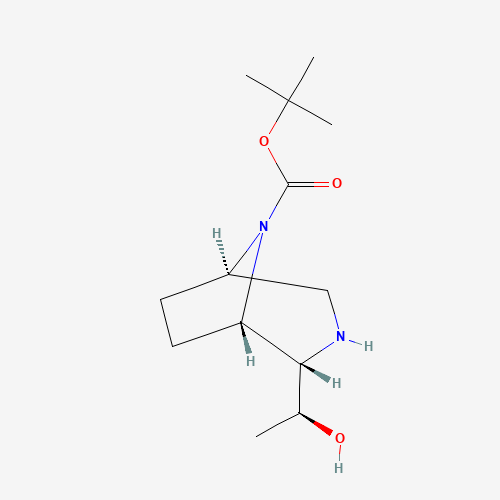 tert-Butyl (1S,2S,5R)-2-((S)-1-hydroxyethyl)-3,8-diazabicyclo[3.2.1]octane-8-carboxylate