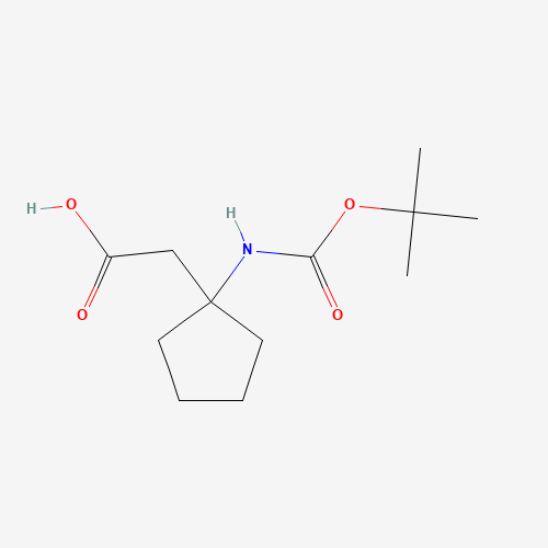 2-(1-((tert-Butoxycarbonyl)amino)cyclopentyl)acetic acid