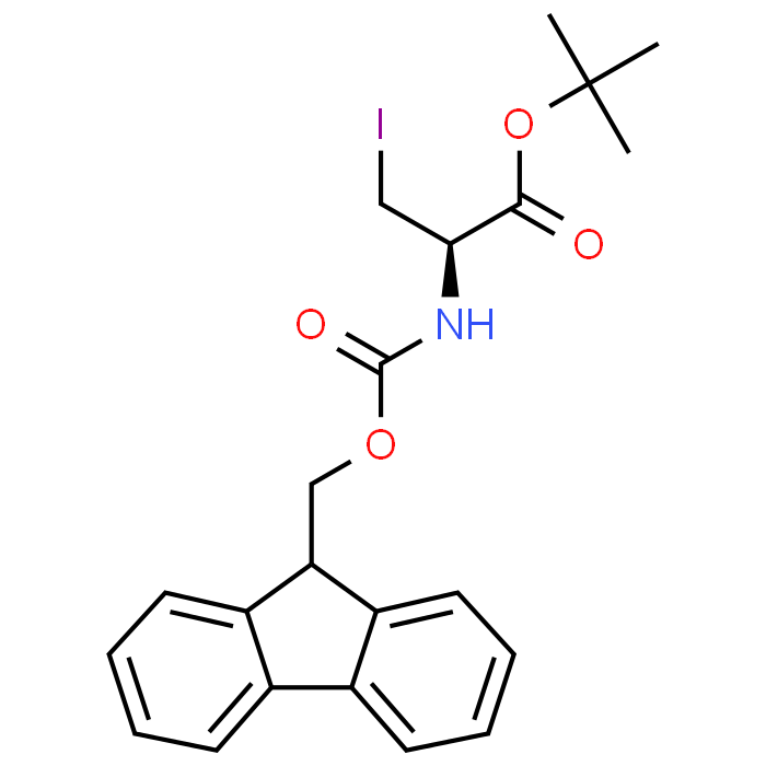 (R)-tert-Butyl 2-((((9H-fluoren-9-yl)methoxy)carbonyl)amino)-3-iodopropanoate