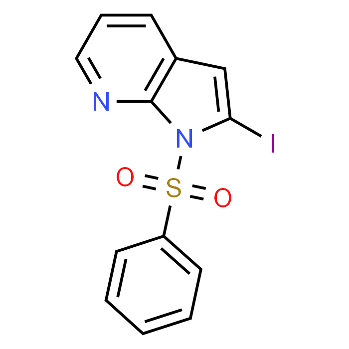 2-Iodo-1-(phenylsulfonyl)-1H-pyrrolo[2,3-b]pyridine