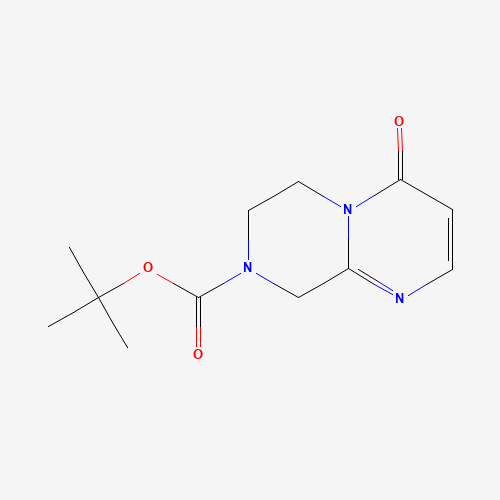 tert-Butyl 4-oxo-4,6,7,9-tetrahydro-8H-pyrazino[1,2-a]pyrimidine-8-carboxylate