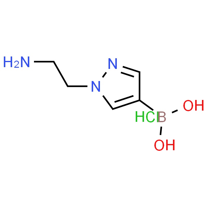 (1-(2-Aminoethyl)-1H-pyrazol-4-yl)boronic acid hydrochloride