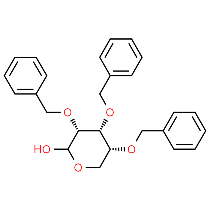 (3S,4R,5R)-3,4,5-Tris(benzyloxy)tetrahydro-2H-pyran-2-ol