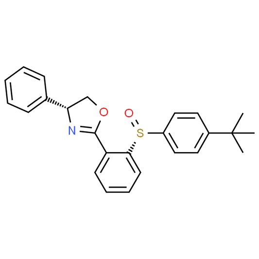 (R)-2-(2-((R)-(4-(tert-Butyl)phenyl)sulfinyl)phenyl)-4-phenyl-4,5-dihydrooxazole