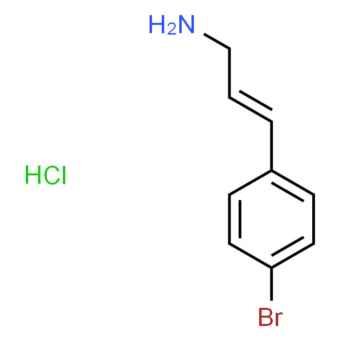 (E)-3-(4-Bromophenyl)prop-2-en-1-amine hydrochloride