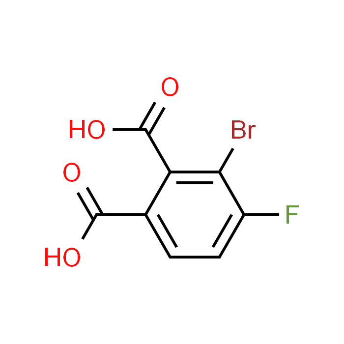 3-Bromo-4-fluorophthalic acid