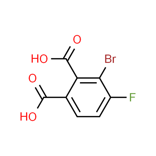3-Bromo-4-fluorophthalic acid