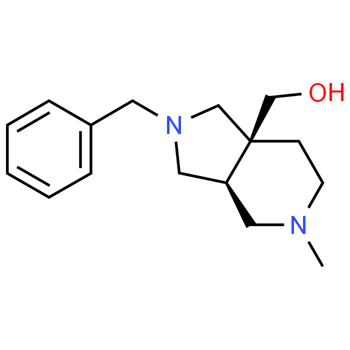 cis-(2-Benzyl-5-methyloctahydro-7aH-pyrrolo[3,4-c]pyridin-7a-yl)methanol