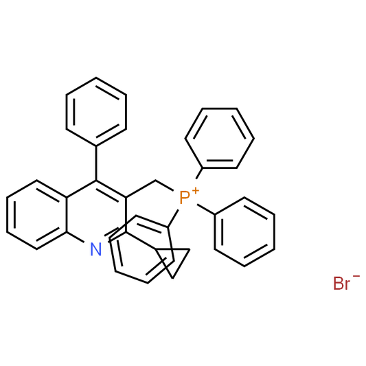 ((2-Cyclopropyl-4-phenylquinolin-3-yl)methyl)triphenylphosphonium bromide