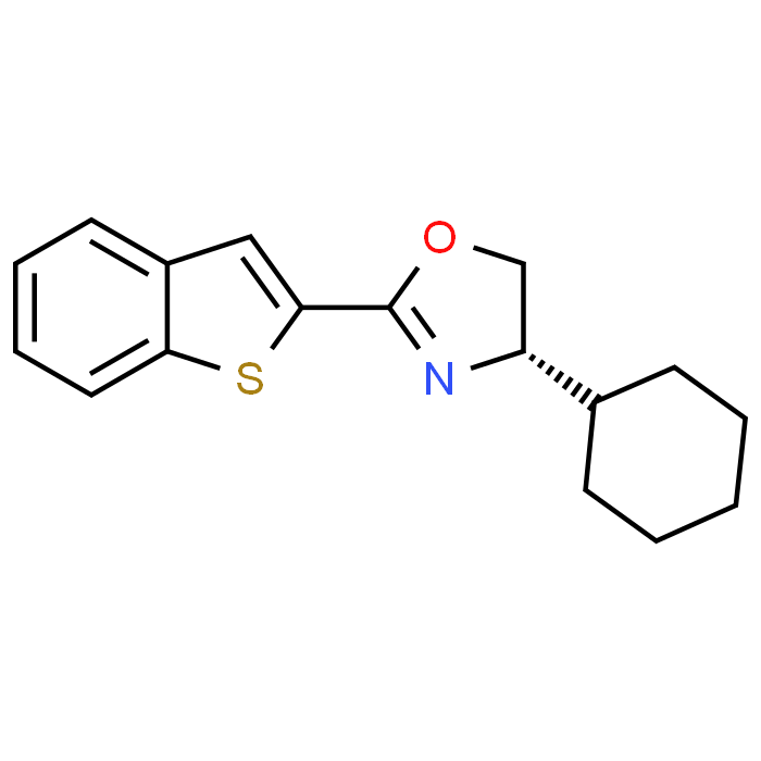 (S)-2-(Benzo[b]thiophen-2-yl)-4-cyclohexyl-4,5-dihydrooxazole