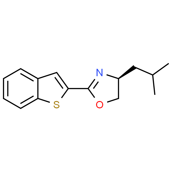 (S)-2-(Benzo[b]thiophen-2-yl)-4-isobutyl-4,5-dihydrooxazole