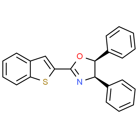 (4R,5R)-2-(Benzo[b]thiophen-2-yl)-4,5-diphenyl-4,5-dihydrooxazole