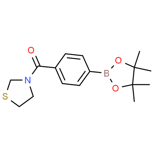 (4-(4,4,5,5-Tetramethyl-1,3,2-dioxaborolan-2-yl)phenyl)(thiazolidin-3-yl)methanone