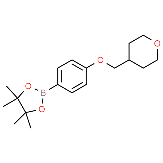 4,4,5,5-Tetramethyl-2-(4-((tetrahydro-2H-pyran-4-yl)methoxy)phenyl)-1,3,2-dioxaborolane