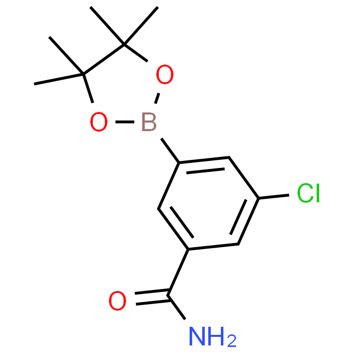 3-Chloro-5-(4,4,5,5-tetramethyl-1,3,2-dioxaborolan-2-yl)benzamide