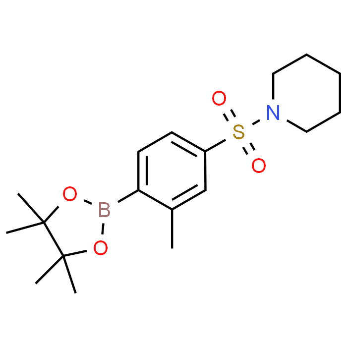 1-((3-Methyl-4-(4,4,5,5-tetramethyl-1,3,2-dioxaborolan-2-yl)phenyl)sulfonyl)piperidine