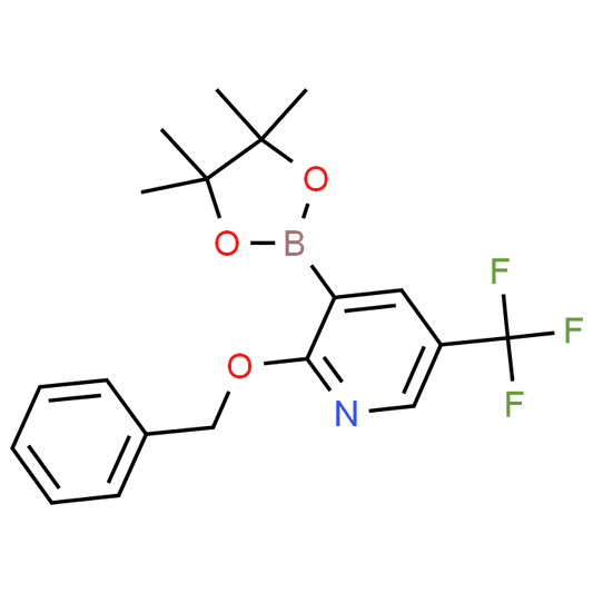 2-(Benzyloxy)-3-(4,4,5,5-tetramethyl-1,3,2-dioxaborolan-2-yl)-5-(trifluoromethyl)pyridine