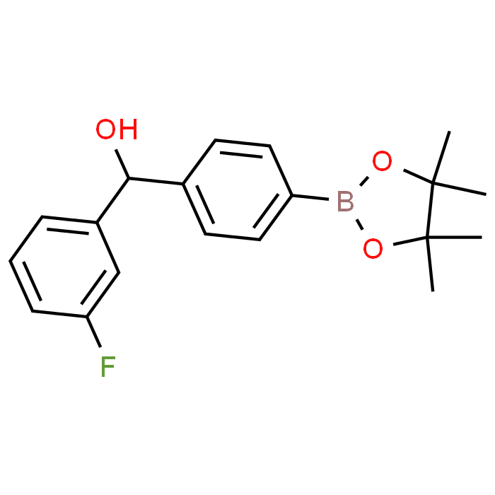 (3-Fluorophenyl)(4-(4,4,5,5-tetramethyl-1,3,2-dioxaborolan-2-yl)phenyl)methanol