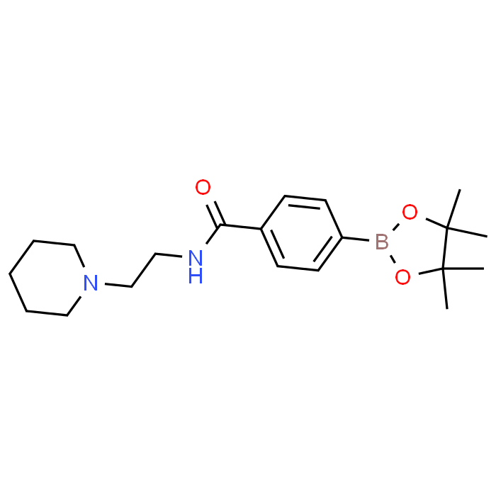 N-(2-(Piperidin-1-yl)ethyl)-4-(4,4,5,5-tetramethyl-1,3,2-dioxaborolan-2-yl)benzamide