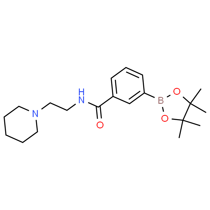 N-(2-(Piperidin-1-yl)ethyl)-3-(4,4,5,5-tetramethyl-1,3,2-dioxaborolan-2-yl)benzamide