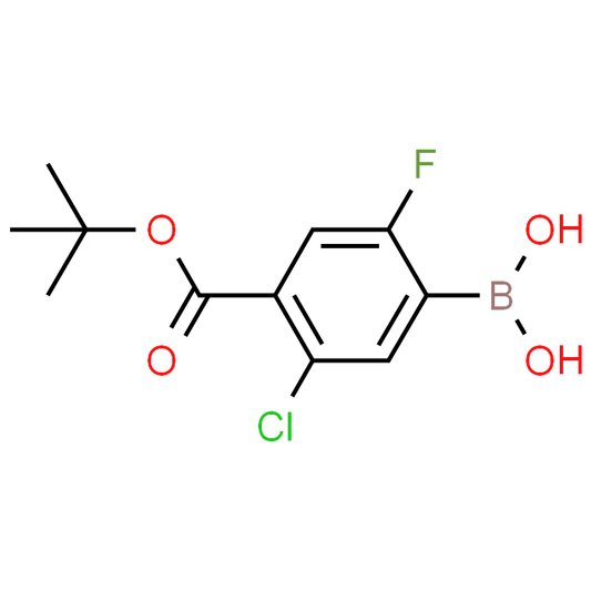 (4-(tert-Butoxycarbonyl)-5-chloro-2-fluorophenyl)boronic acid