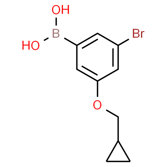 (3-Bromo-5-(cyclopropylmethoxy)phenyl)boronic acid