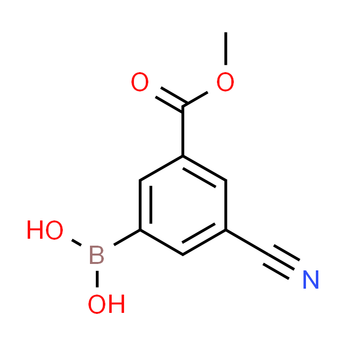 (3-Cyano-5-(methoxycarbonyl)phenyl)boronic acid