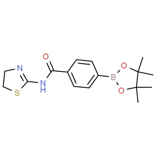 N-(4,5-Dihydrothiazol-2-yl)-4-(4,4,5,5-tetramethyl-1,3,2-dioxaborolan-2-yl)benzamide