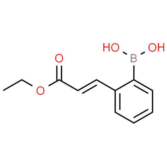 (E)-(2-(3-Ethoxy-3-oxoprop-1-en-1-yl)phenyl)boronic acid