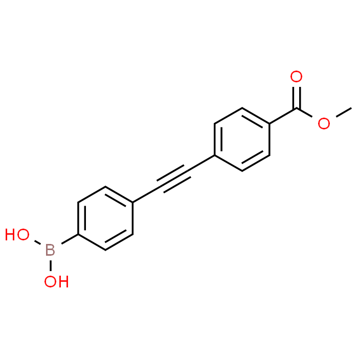 (4-((4-(Methoxycarbonyl)phenyl)ethynyl)phenyl)boronic acid