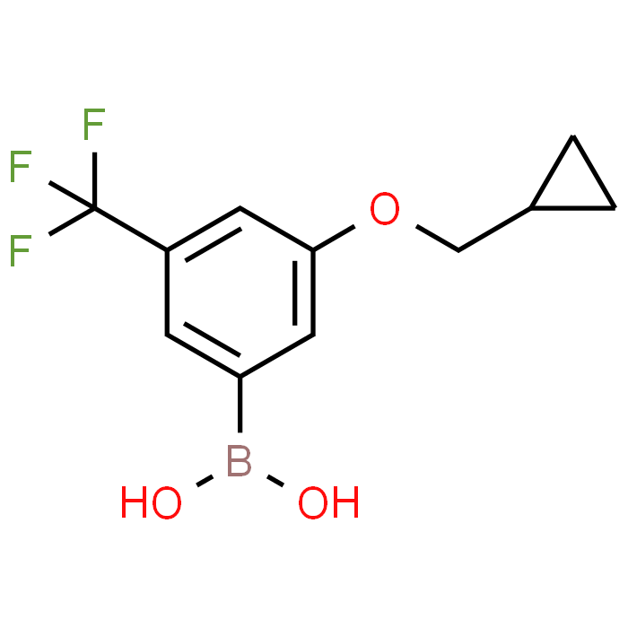 (3-(Cyclopropylmethoxy)-5-(trifluoromethyl)phenyl)boronic acid