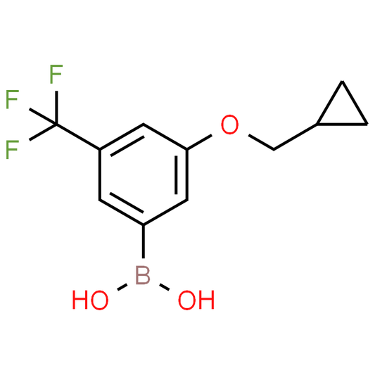 (3-(Cyclopropylmethoxy)-5-(trifluoromethyl)phenyl)boronic acid