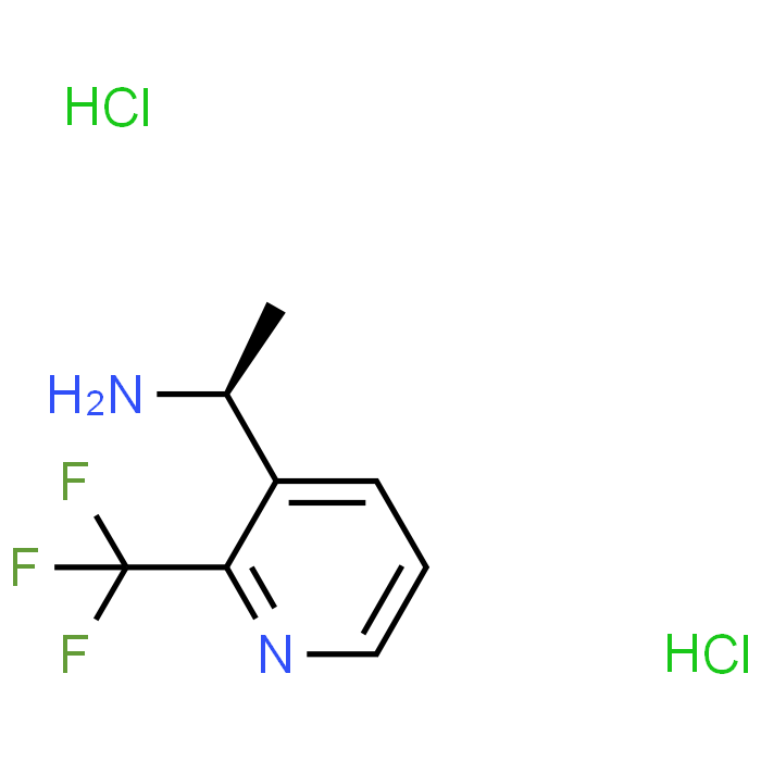 (S)-1-(2-(Trifluoromethyl)pyridin-3-yl)ethan-1-amine dihydrochloride