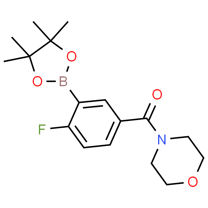 (4-Fluoro-3-(4,4,5,5-tetramethyl-1,3,2-dioxaborolan-2-yl)phenyl)(morpholino)methanone