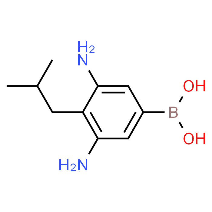 (3,5-Diamino-4-isobutylphenyl)boronic acid