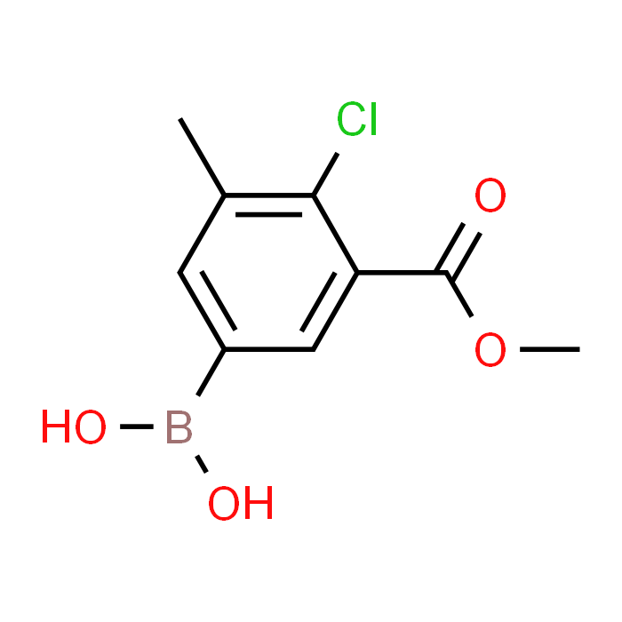 (4-Chloro-3-(methoxycarbonyl)-5-methylphenyl)boronic acid