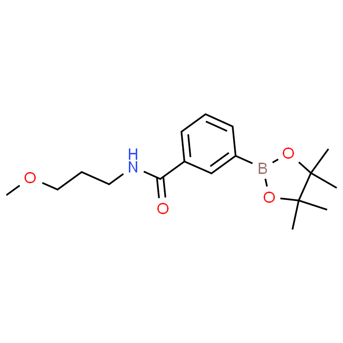 N-(3-Methoxypropyl)-3-(4,4,5,5-tetramethyl-1,3,2-dioxaborolan-2-yl)benzamide