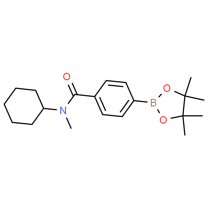 N-Cyclohexyl-N-methyl-4-(4,4,5,5-tetramethyl-1,3,2-dioxaborolan-2-yl)benzamide