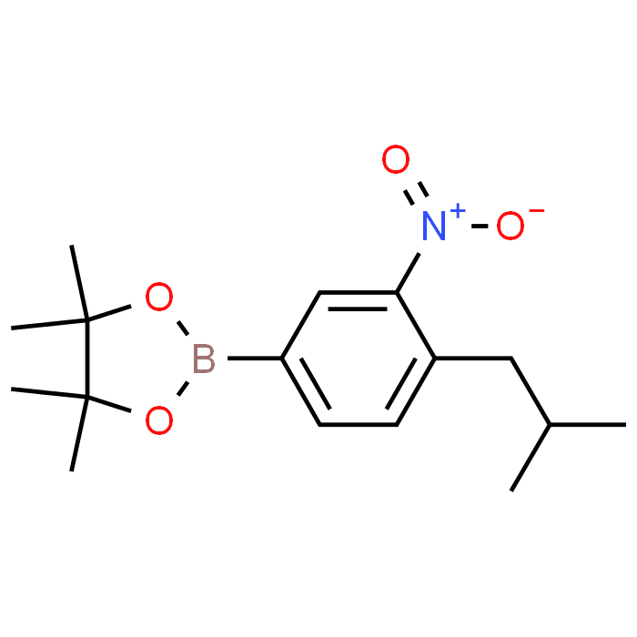 2-(4-Isobutyl-3-nitrophenyl)-4,4,5,5-tetramethyl-1,3,2-dioxaborolane