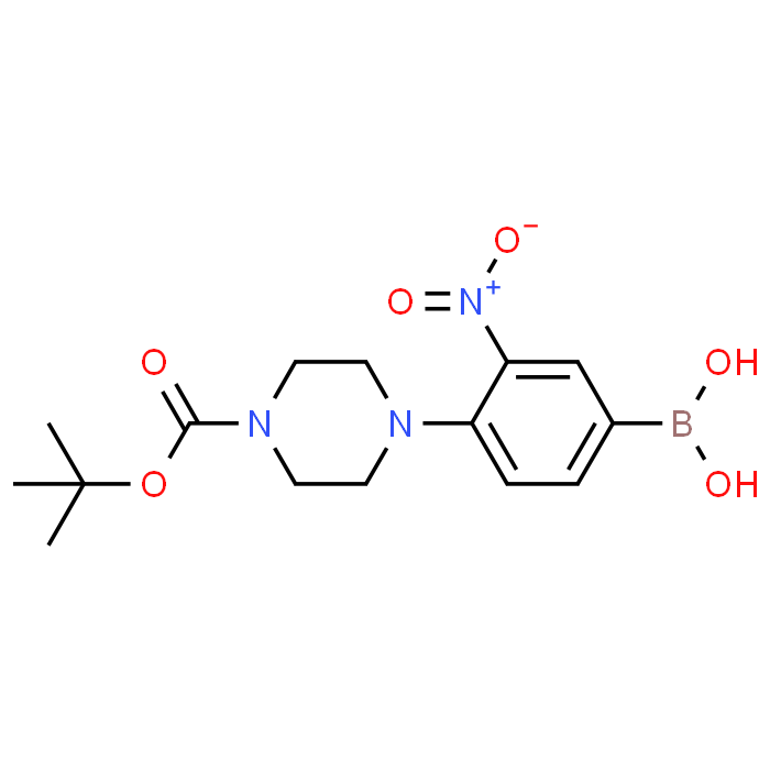 (4-(4-(tert-Butoxycarbonyl)piperazin-1-yl)-3-nitrophenyl)boronic acid