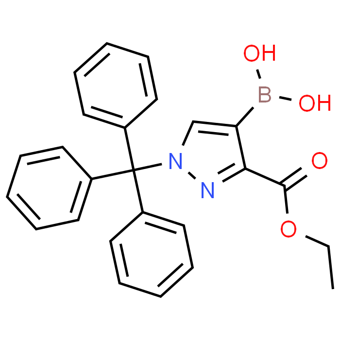 (3-(Ethoxycarbonyl)-1-trityl-1H-pyrazol-4-yl)boronic acid